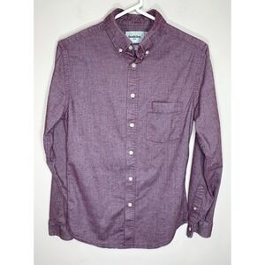 Goodfellow & Co. Oxford Shirt Mens Small Purple (ish) Button Down Cotton Stretch